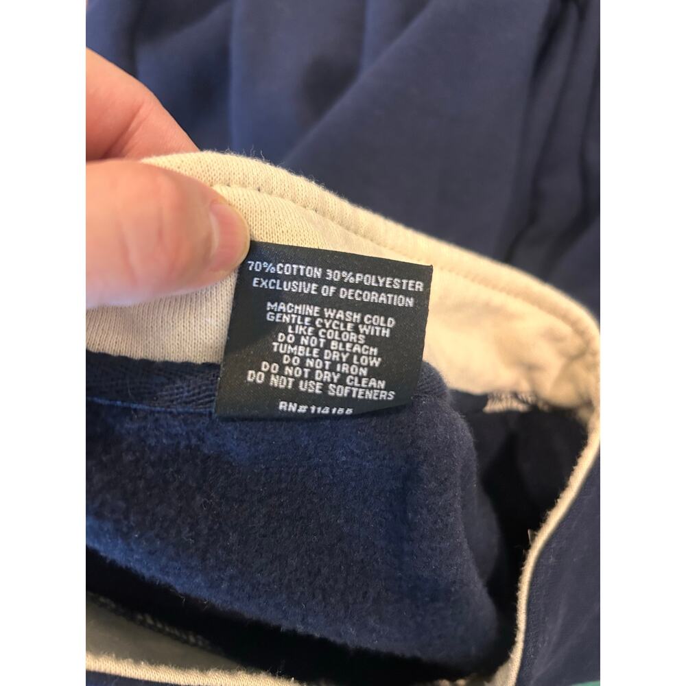 Colosseum Men's Notre Dame Big and Tall Quarter-Zip Jacket Size 1XT - Picture 5 of 6